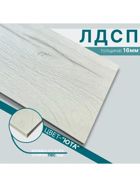 Мебельный щит из ЛДСП 16мм 800х500 Цвет Юта