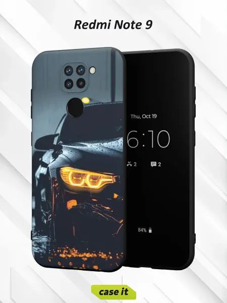 Case it Чехол на Redmi Note 9 с принтом часть BMW M4