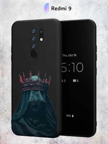 Secret.Case.Store Чехол на Redmi 9 с принтом Девушка