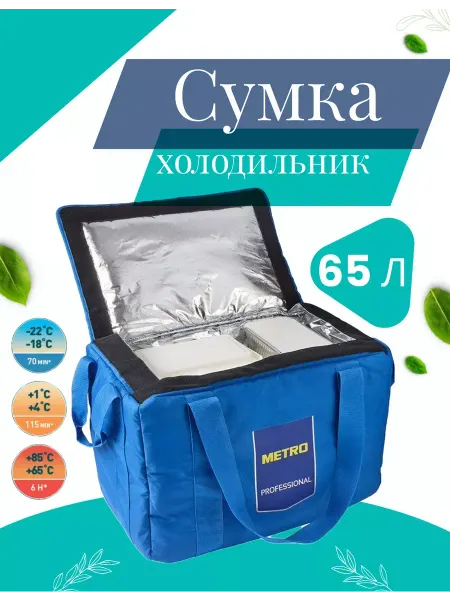 Сумка холодильник термосумка 65л