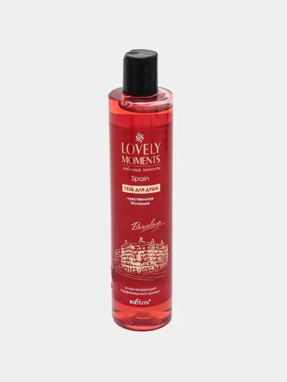 Гель для душа LOVELY MOMENTS, 345 мл, Белита