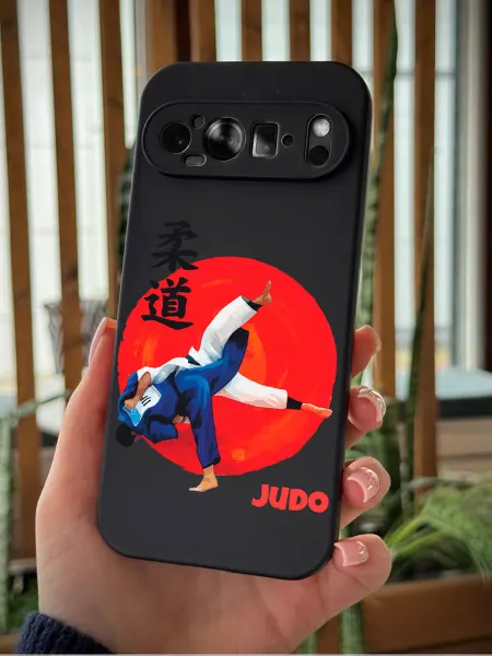 PBl store Чехол на Google Pixel 9 Pro с принтом Дзюдо