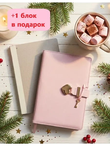 Cheerful elephant Блокнот с замком и ключом со сменным блоком листов