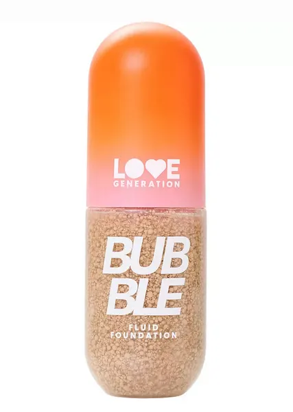 Тональный флюид Love Generation Bubble, тон 01 светло-бежевый, 40 мл