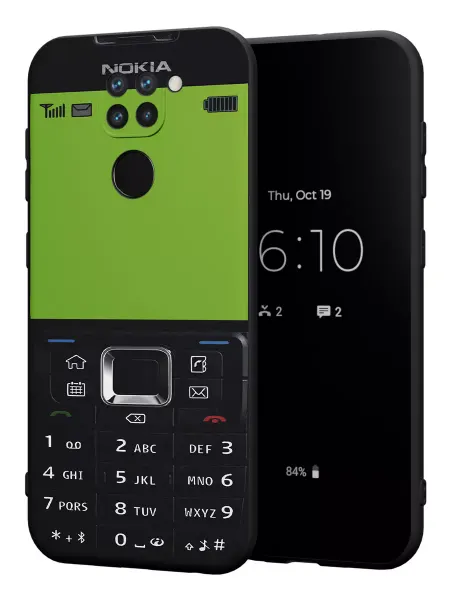 PBl store Чехол на Xiaomi Redmi Note 9 с принтом Nokia