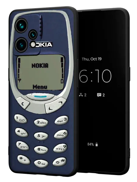 PBl store Чехол на realme 9 Pro+ с принтом Nokia