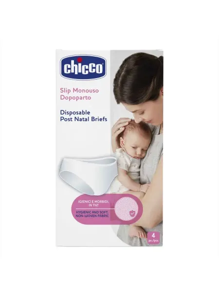 CHICCO Трусики послеродовые одноразовые, рос.разм.42-44,4шт