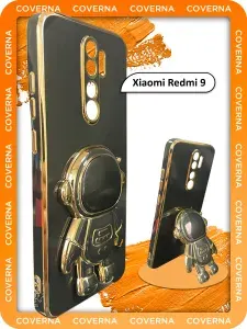 Чехол подставка с объемной фигуркой попсокет на Xiaomi Redmi 9 на Редми 9