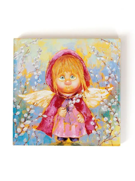Artangels.Originals Магнит сувенирный на холодильник "Ангел Предвестник чуда"