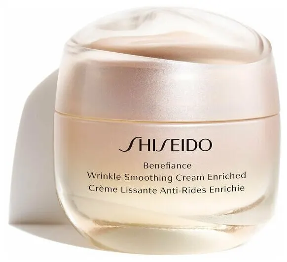 SHISEIDO Питательный крем для лица, разглаживающий морщины Benefiance wrinkle smoothing cream enriched