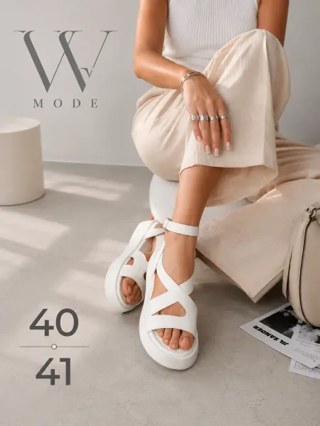 Mode W Босоножки летние на платформе