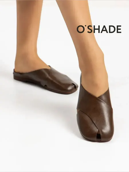 O`SHADE Мюли женские коричневые
