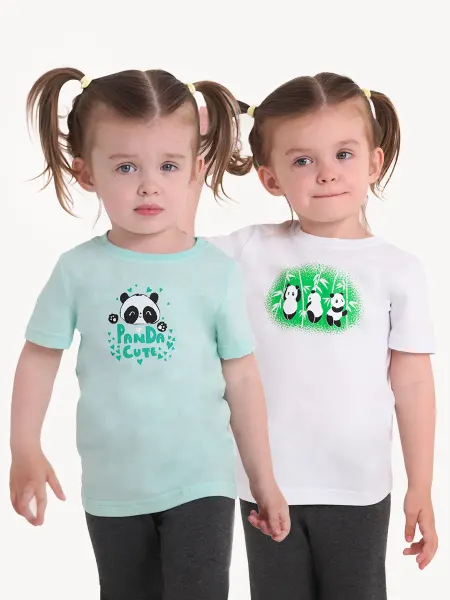 Клеопатра-стиль Футболка для малышей 2 шт