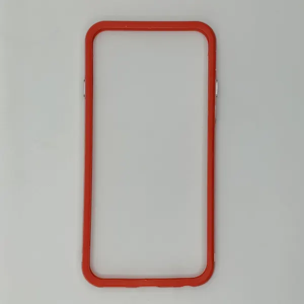 Бампер iPhone 6 Красный с вставкой