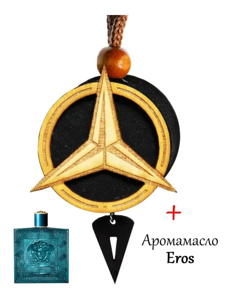 Аромасентир Автопарфюм в машину для Mercedes, аромат Eros men