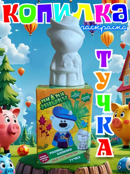 StavPresent Набор для росписи копилка Тучка