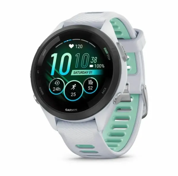 Спортивные часы Garmin/ForeRunner 265S/ Whitestone/Смарт-Часы для бега/Wearables