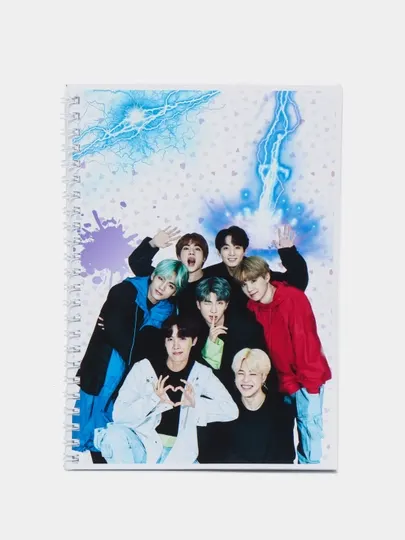 Блокнот "BTS", 90 листов