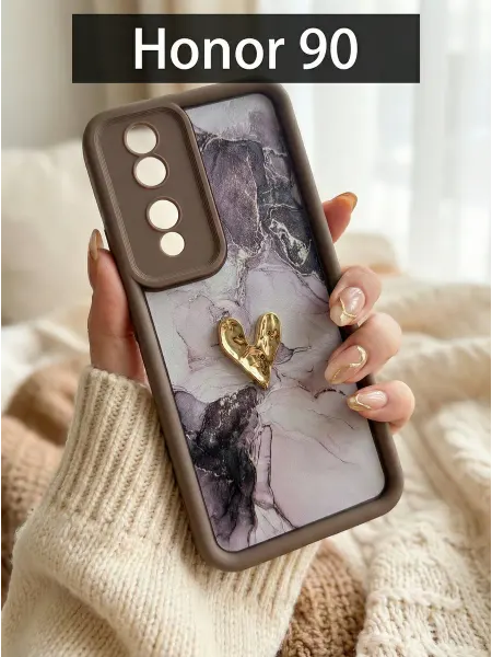 IdealStore Чехол на Honor 90 Мрамор