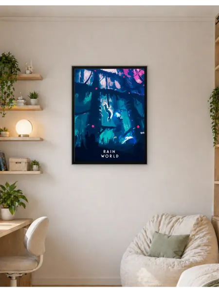 Postersbase Декор для интерьера Рейн Ворлд Игровые арты 7 50x70