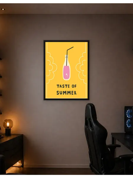 Postersbase Интерьерный постер Вкус летнего напитка 50x70