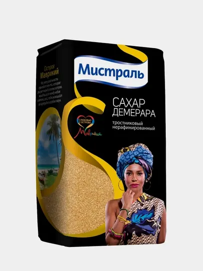 Тростниковый сахар Мистраль, 900 г
