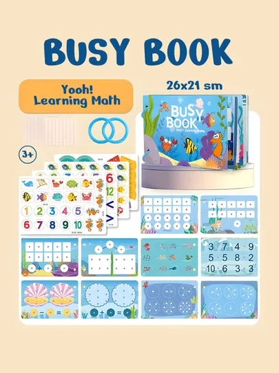 Busybook, книги-замки, детские книги, интерактивные книги, игры
