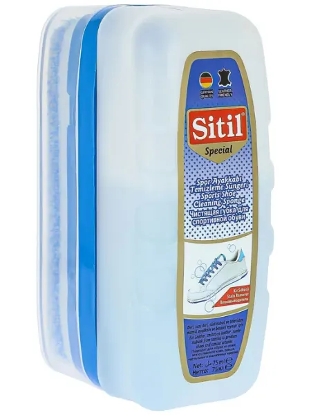 Губка чистящая для спорт обуви Sitil Sport Shoe, 75 мл