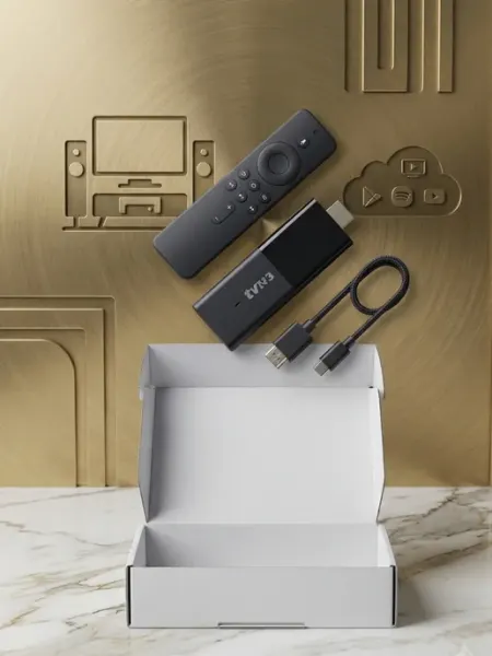 Android TV Stick 4K Смарт ТВ-приставка