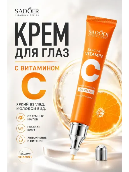 Лило Крем для глаз витамин С от мешков по глазами