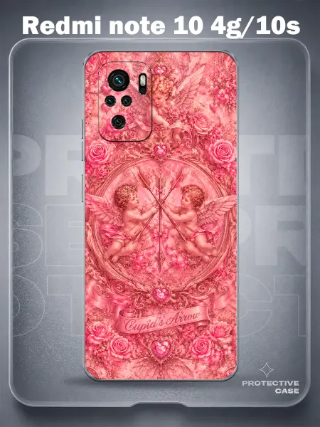 MeowCase Чехол на Redmi Note 10 4G с принтом y2k swag pinterest
