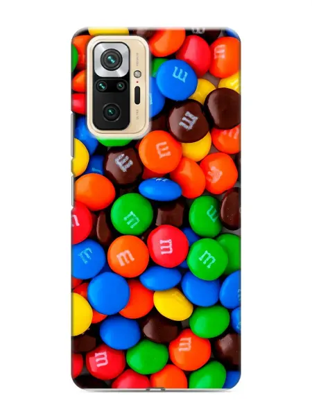 Marketclub Чехол на Xiaomi RedMi Note 10 Pro Конфеты яркие