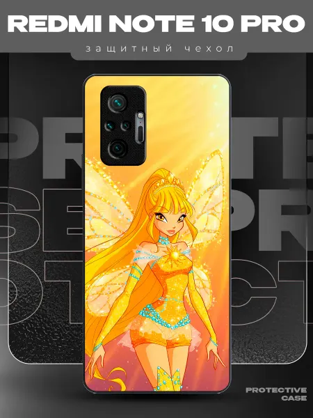 MeowCase Чехол на Redmi Note 10 Pro с принтом Винкс Стелла