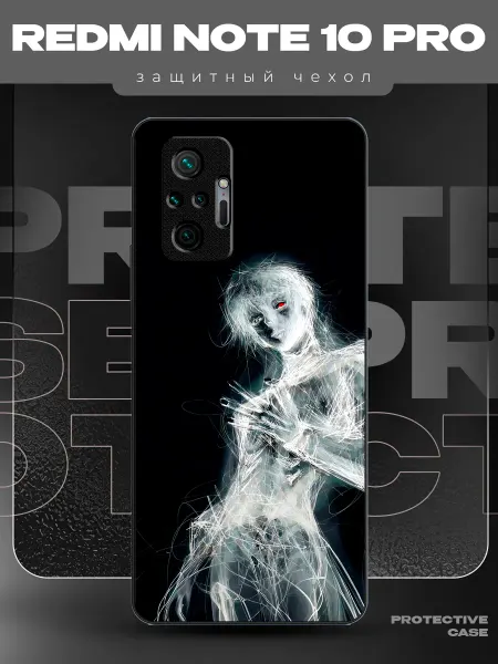 MeowCase Чехол на Redmi Note 10 Pro с принтом токийский гуль
