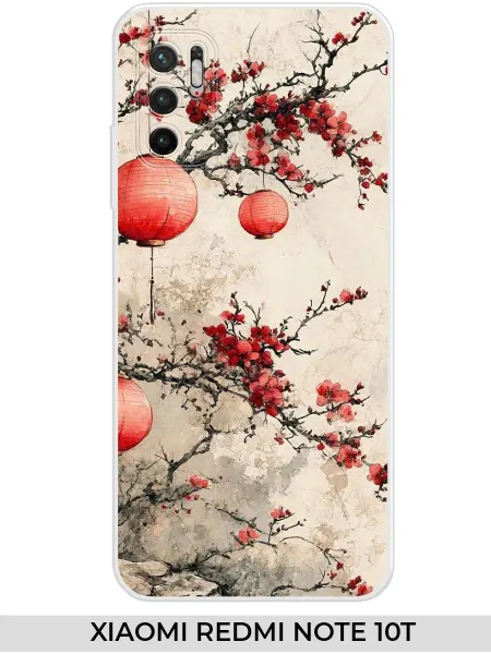 Xiaomi Чехол на Redmi NOTE 10T M3 PRO (2021) сакура китай