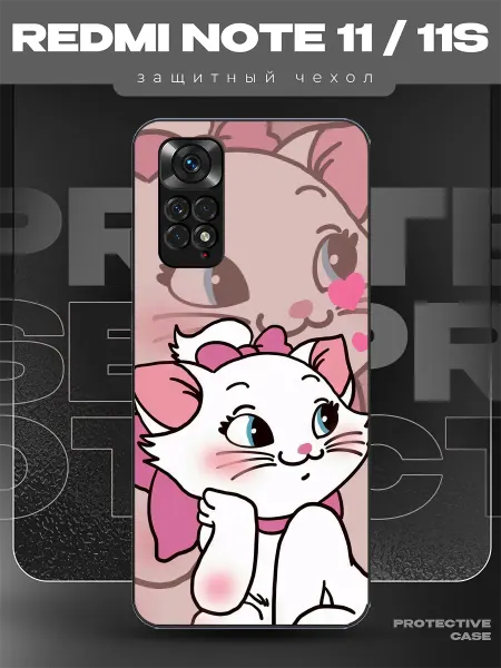 MeowCase Чехол на Redmi Note 11 с принтом детский