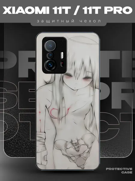 MeowCase Чехол на Xiaomi 11T с принтом аниме