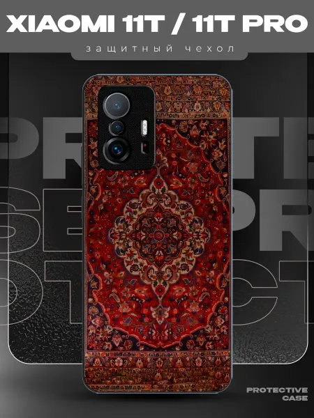 MeowCase Чехол на Xiaomi 11T с принтом ковер