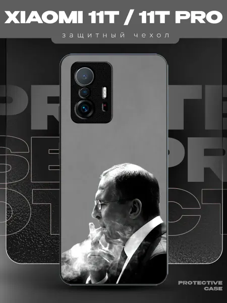 MeowCase Чехол на Xiaomi 11T с принтом Лавров мем