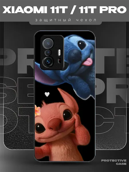 MeowCase Чехол на Xiaomi 11T с принтом стич