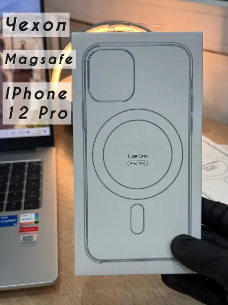 Brauffen чехол на iPhone 12 pro magsafe прозрачный