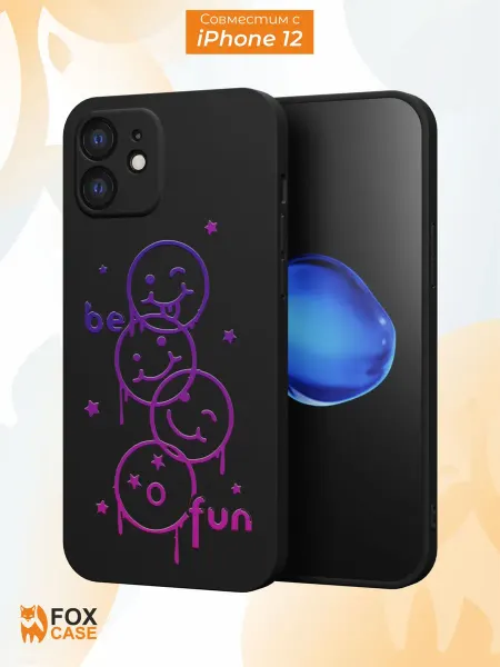 Fox Case Чехол на iPhone 12 с принтом