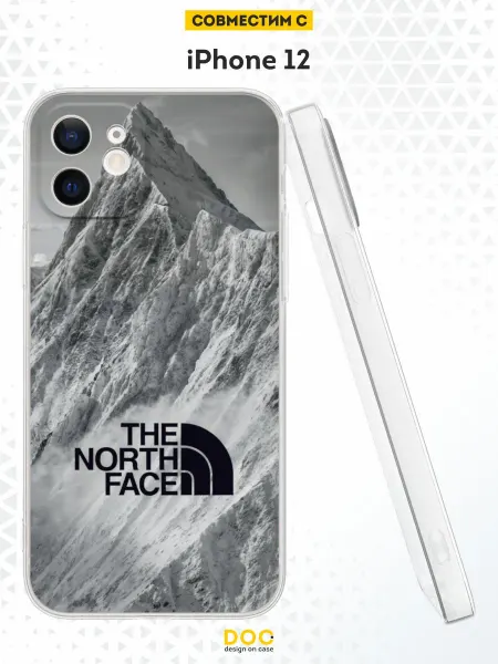 DesignOnCase Чехол на iPhone 12 с принтом Бренд