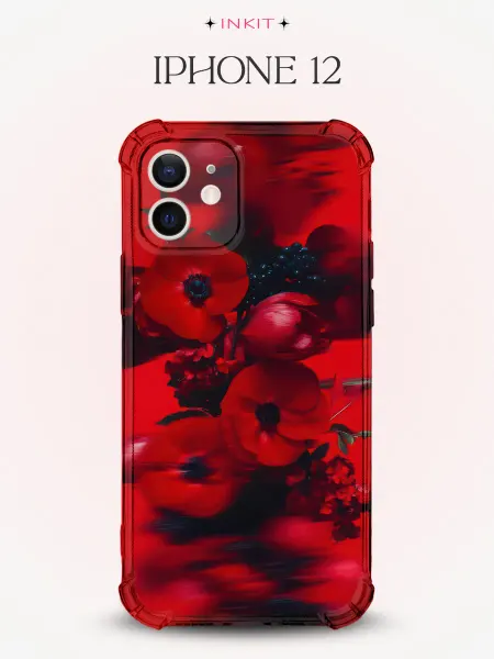 INKIT Чехол на iPhone 12 Цветы