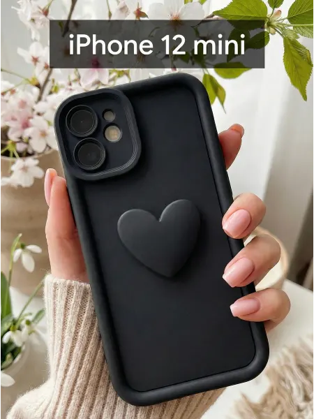 Orangeman Чехол на iphone 12 mini Сердечко