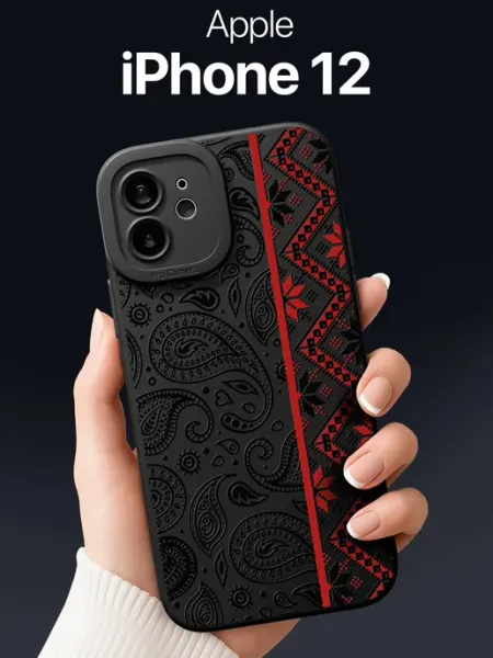 SCDesign Чехол на iPhone 12 с ковром