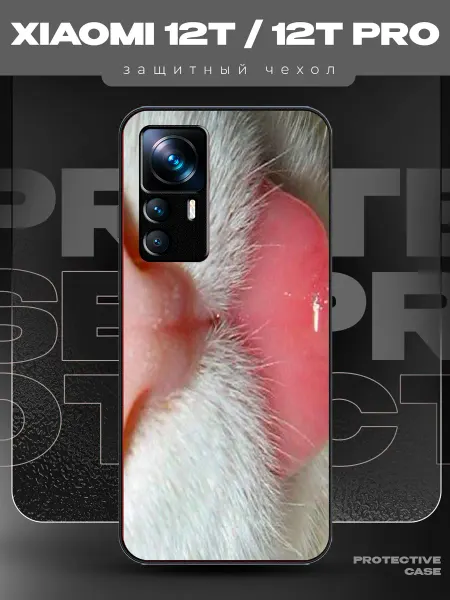 MeowCase Чехол на Xiaomi 12T с принтом Y2K с котиком