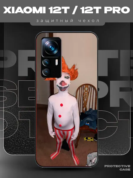 MeowCase Чехол на Xiaomi 12T с принтом смешной