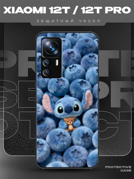 MeowCase Чехол на Xiaomi 12T с принтом стич