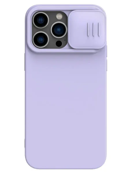 Nillkin Чехол на iPhone 14 Pro MagSafe CamShield Silky Silicone